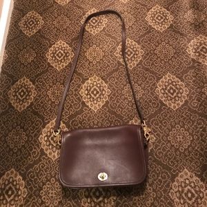 Coach leather crossbody